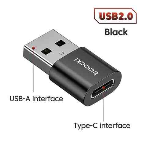 OTG USB Type C to USB 2.0 Adapter Converter Safe Transmission Murah