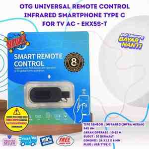 OTG Remote Control Infrared Tipe C Smartphone Kontrol TV AC Kamera